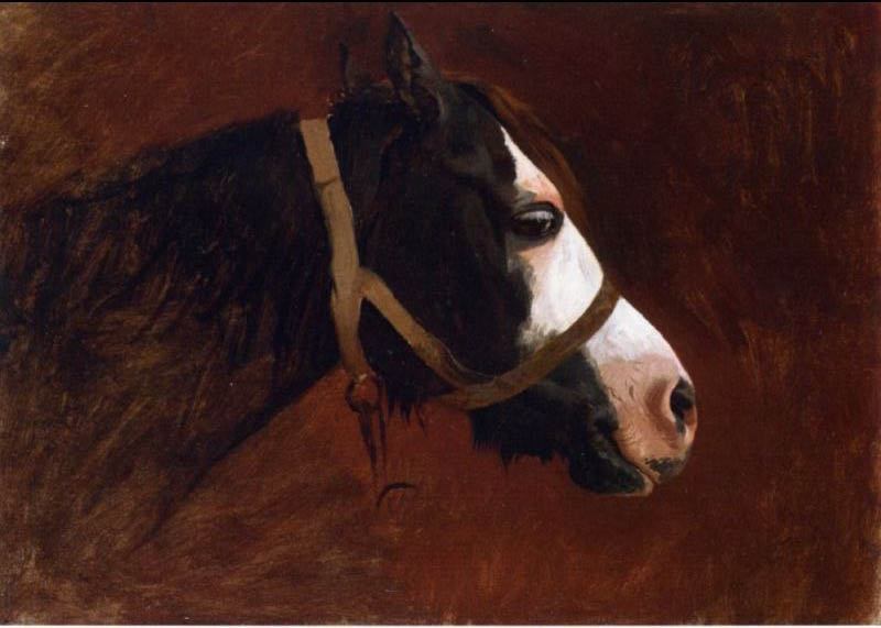 Jean-Leon Gerome Profile of a Horse